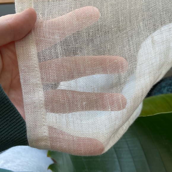 West Elm - Beige Linen Curtain Panels - 48” x 108” (2 panels) - Picture 7 of 11